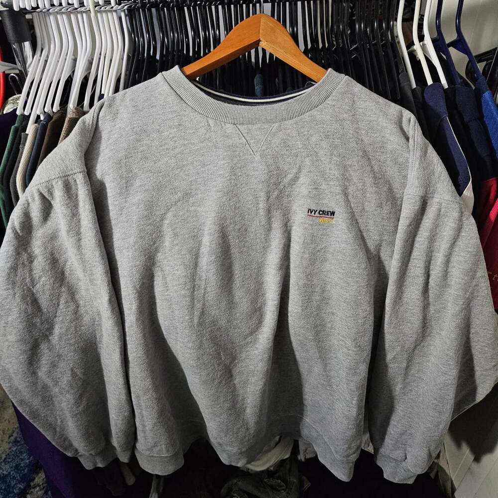 Ivy Crew Sport Sweatshirt Gray XXL